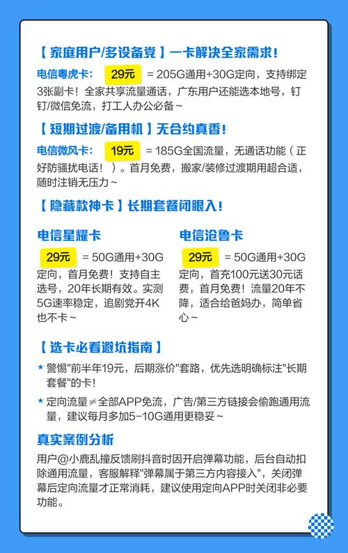 电信流量卡选对省百元亲测7款神卡攻略