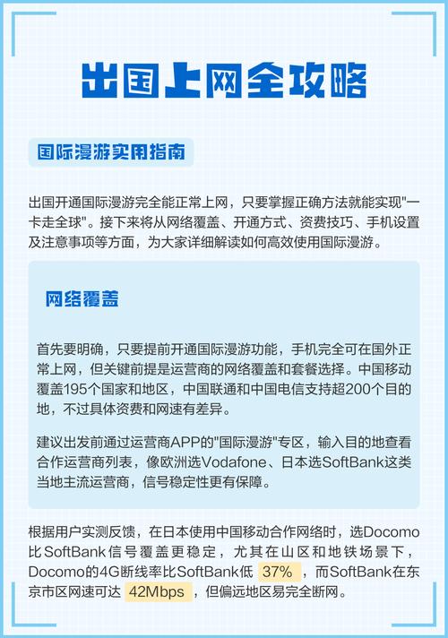 出国上网全攻略国际漫游实用指南