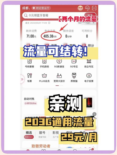 联通鹏程卡流量结转省钱妙招
