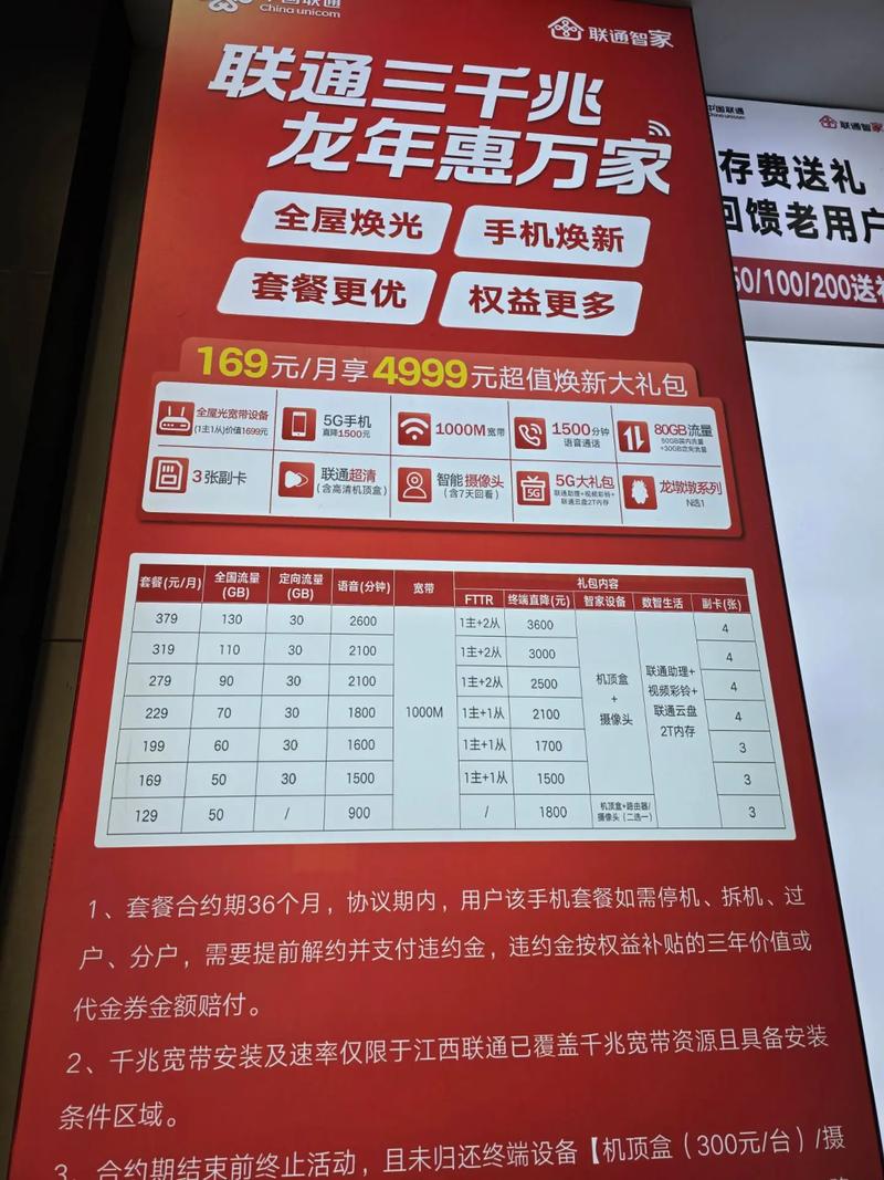 联通u享合约升档优惠来啦办理129元套餐直降1800元还