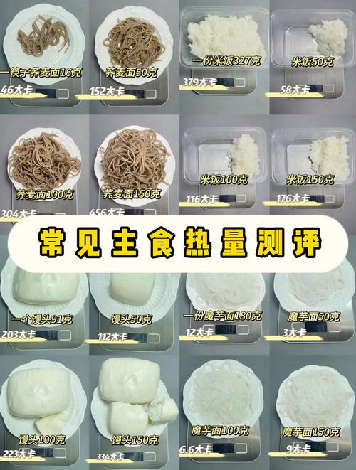 一碗米饭有多少大卡4种常见主食热量测评