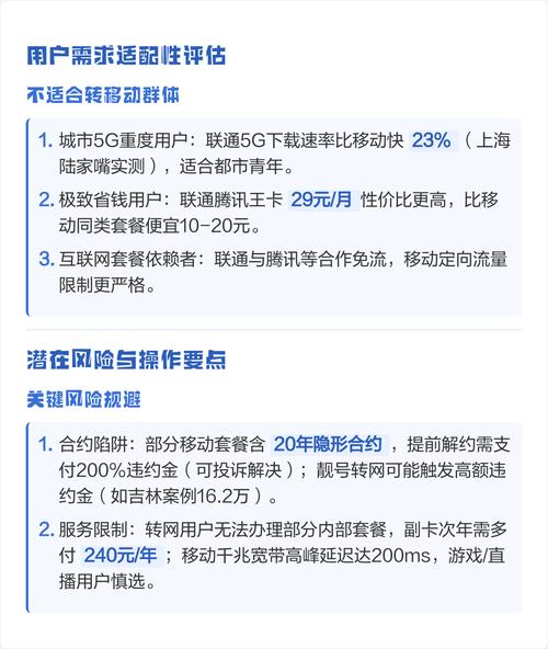 该不该转移动联通vs移动深度对比