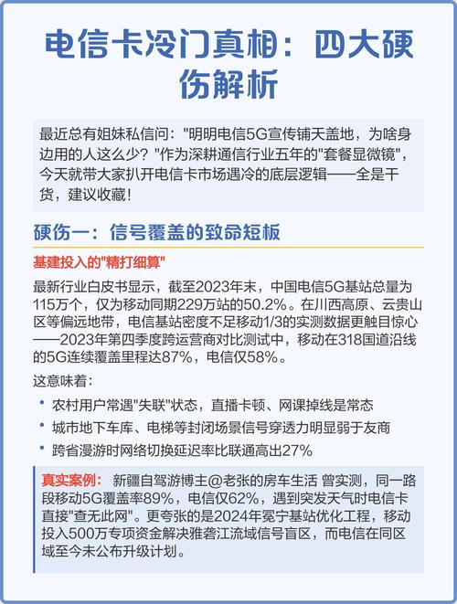 电信卡冷门真相四大硬伤解析