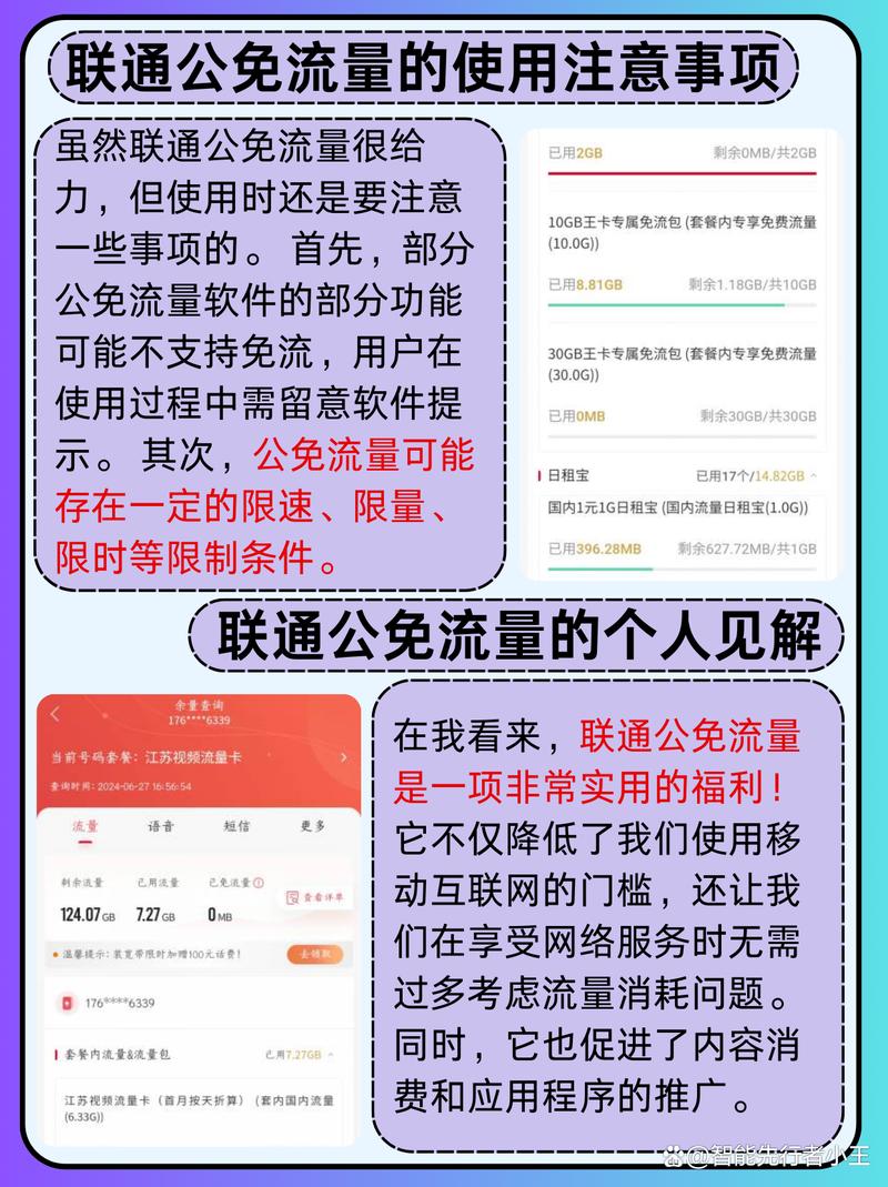 联通公免流量指什么
