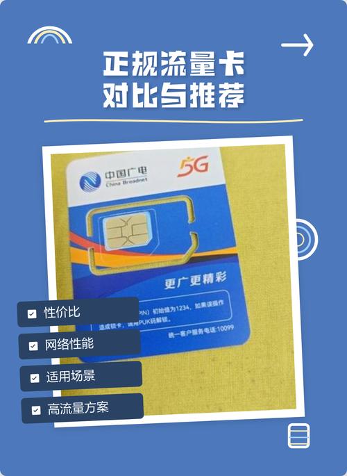 正规流量卡对比与推荐