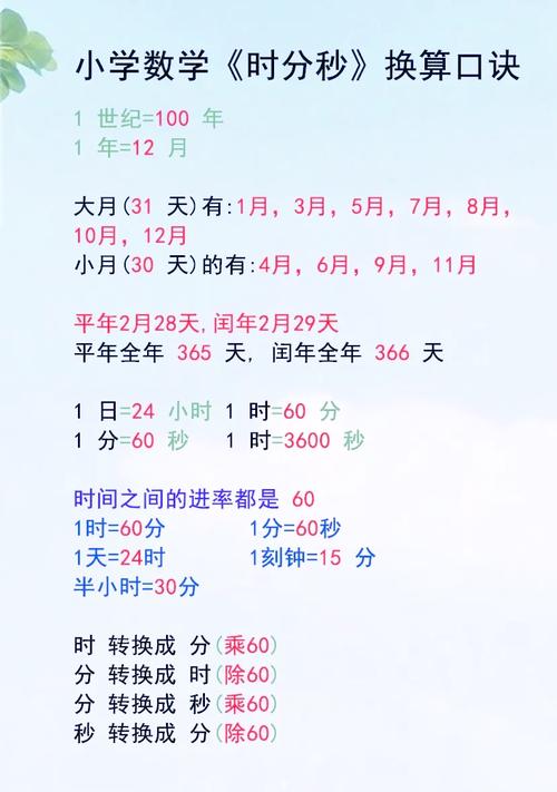 大月与小月大月31天包括1月3月5月7月8月10月和12月小月