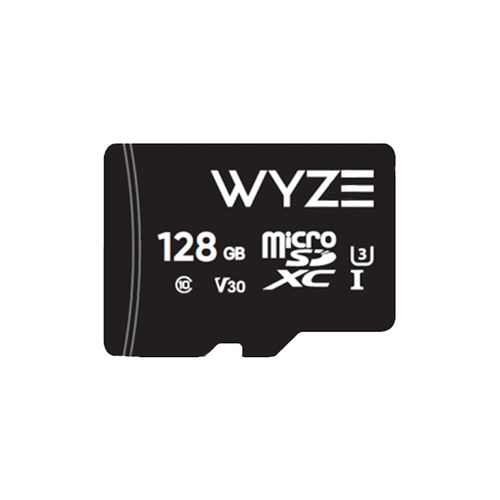 wyze 128gb高速microsdxc卡 u3 class10 读100mbs写90mbs
