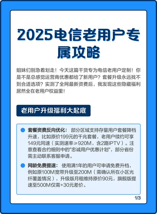 2025电信老用户专属攻略