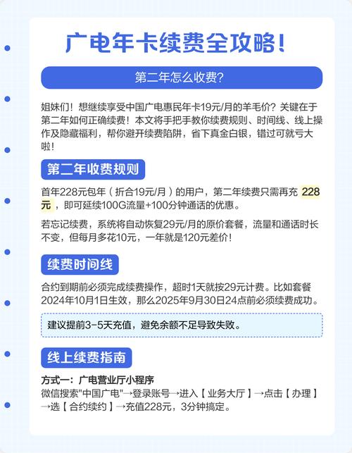 想续享中国广电19元月惠民卡第二年续费攻略来了