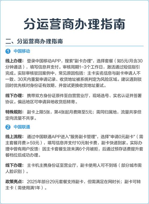 一文告诉你手机副卡如何办理 随着家庭通信需求升级手机副卡因资源