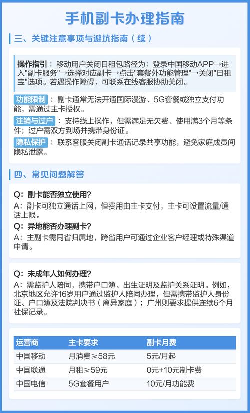 一文告诉你手机副卡如何办理 随着家庭通信需求升级手机副卡因共享