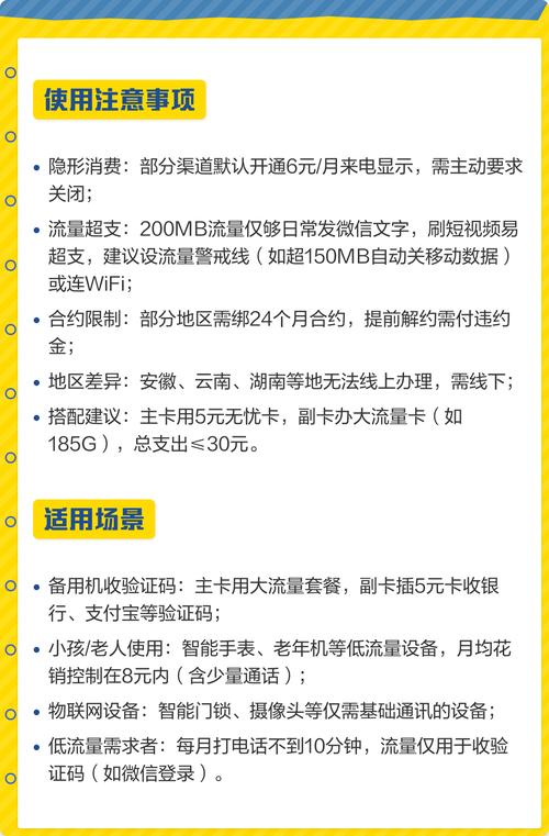 电信5元无忧卡套餐详解