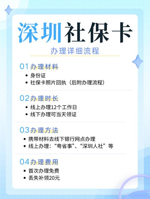 深圳社保卡办理全攻略速领速通
