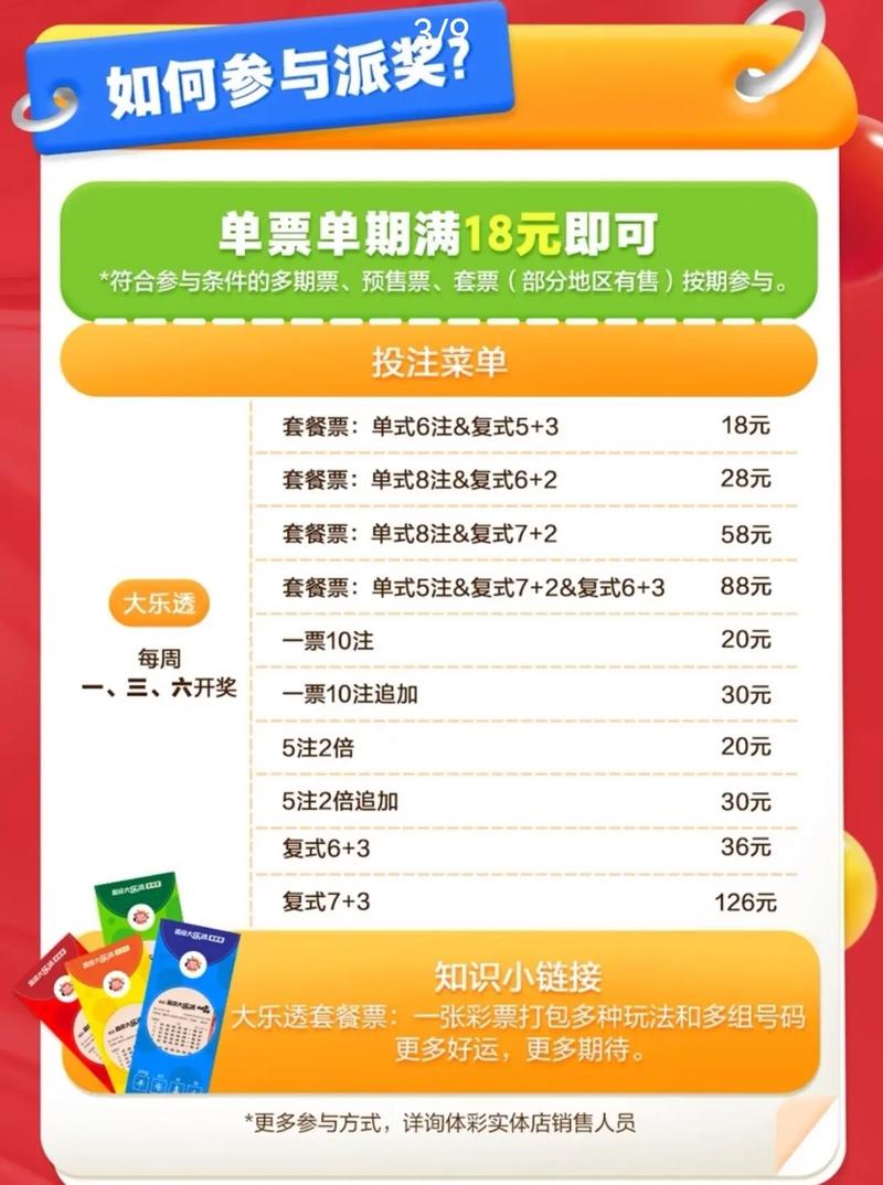 小梦想大乐透单票18元参与活动哈大乐透88亿大派奖来