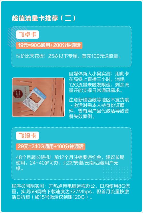 联通大流量卡测评学生党必备