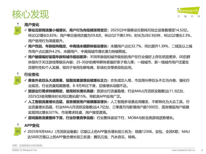 2025年q3中国移动互联网流量季度报告