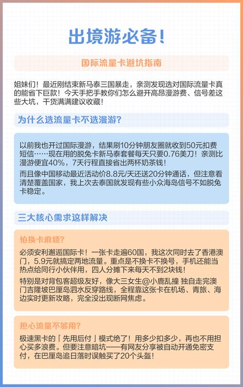为何弃漫游选流量卡 实测脱兔卡新马泰套餐日均0