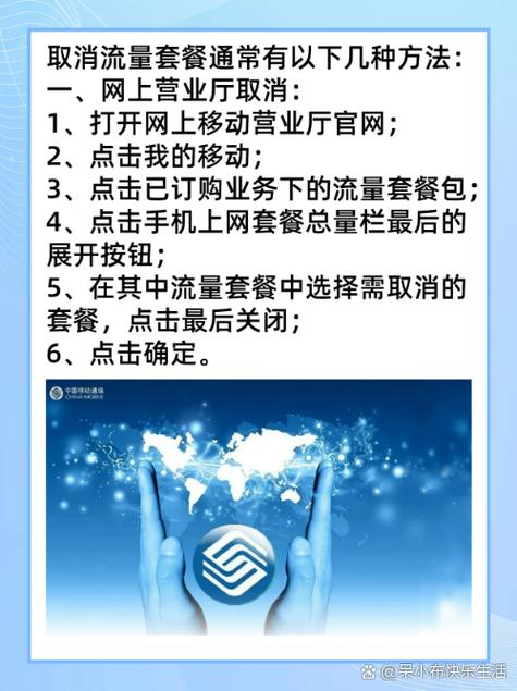 2点击我的移动 3点击已订购业务下的流量套餐包 4点击手机上网