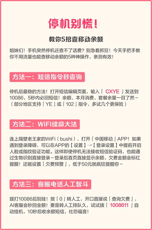 陕西移动话费查询：亲测有效的方法与注意事项