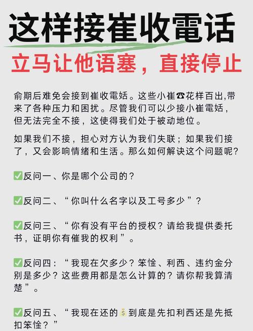 如何巧妙应对催收电话
