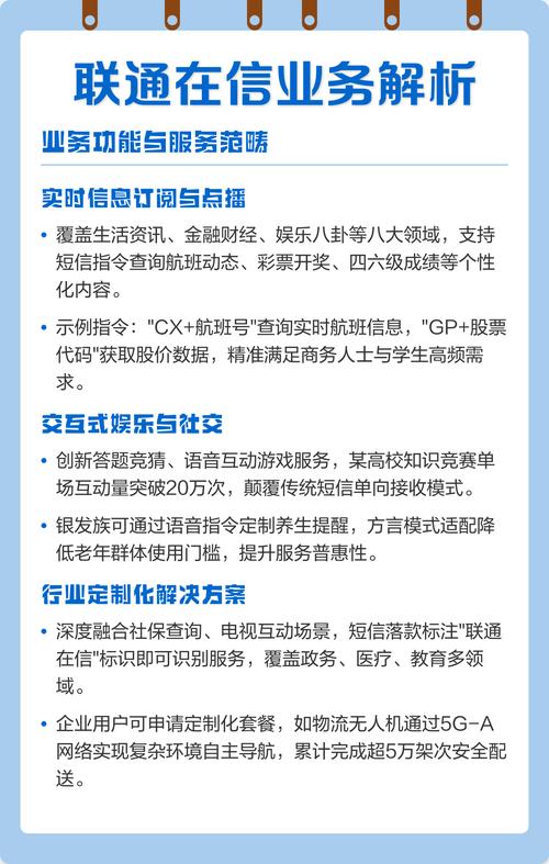 联通在信业务解析