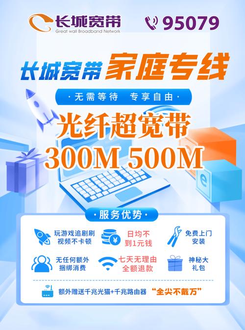 线上预约送千兆光猫 千兆路由器南昌长城宽带家庭
