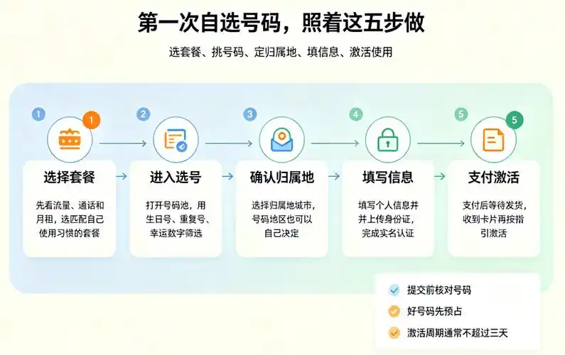 流量卡自选号专属靓号随心挑