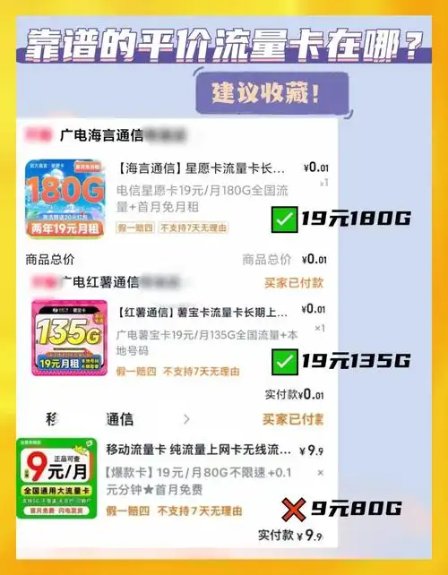 流量卡挑选秘籍避坑指南